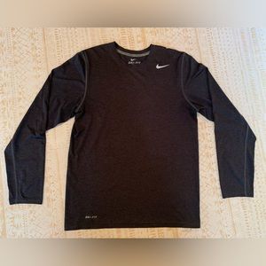 Dryfit mens black long sleeve